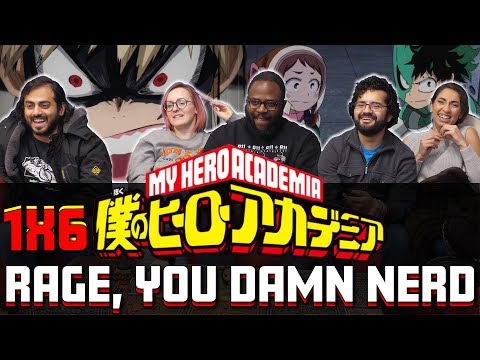 [Premium Access] My Hero Academia - 1x6 Rage, You Damn Nerd - Group Reaction