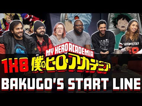 [Premium Access] My Hero Academia - 1x8 Bakugo's Start Line - Group Reaction