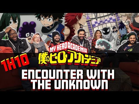 [Premium Access] My Hero Academia - 1x10 Encounter With The Unknown - Group Reaction