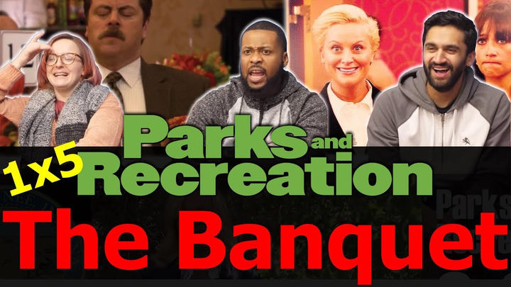 [Premium Access] Parks and Recreation - 1x5 The Banquet - Group Reaction