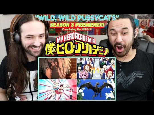MY HERO ACADEMIA - SEASON 3 PREMIERE - REACTION!!!