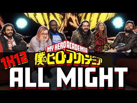 [Premium Access] My Hero Academia - 1x12 All Might - Group Reaction
