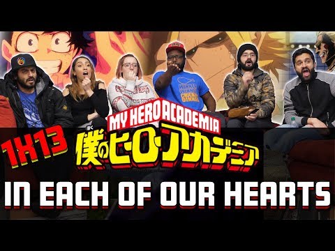 [Premium Access] My Hero Academia - 1x13 In Each of our Hearts - Group Reaction