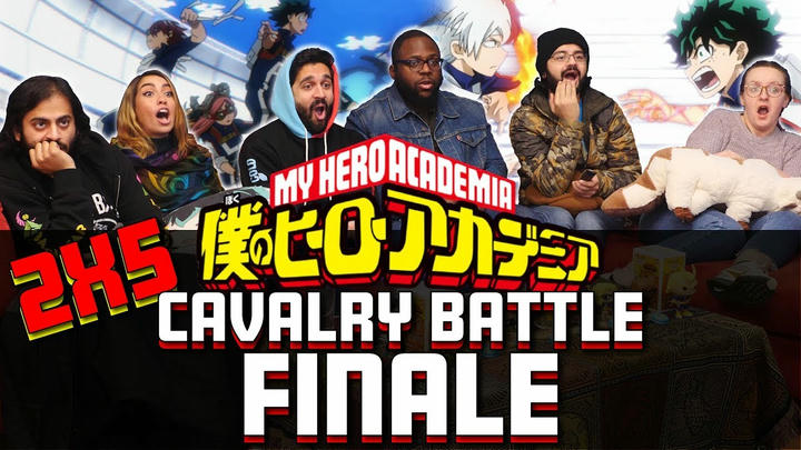 [Premium Access] My Hero Academia - 2x5 Cavalry Battle Finale - Group Reaction