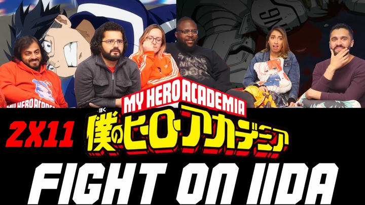 [Premium Access] My Hero Academia - 2x11 Fight On, Iida - Group Reaction