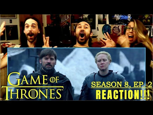 Game Of Thrones 8x2 - REACTION HIGHLIGHTS!!!