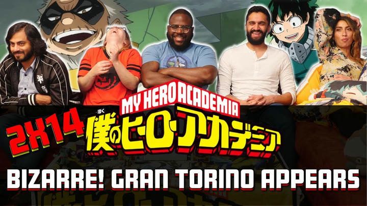 [Premium Access] My Hero Academia 2x14 - Bizarre! Gran Torino Appears - Group Reaction