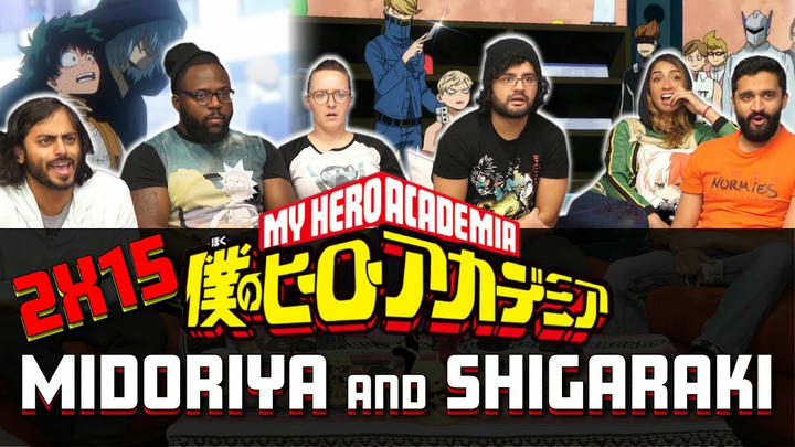 [Premium Access] My Hero Academia - 2x15 Midoriya and Shigaraki - Group Reaction