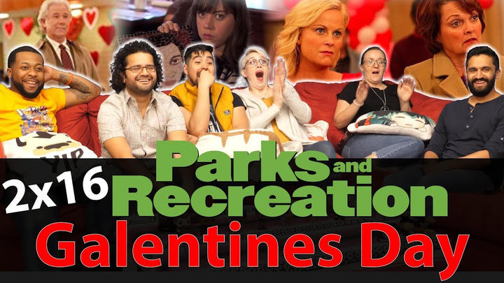 [Premium Access] Parks and Recreations - 2x16 Galentine's Day - Group Reaction