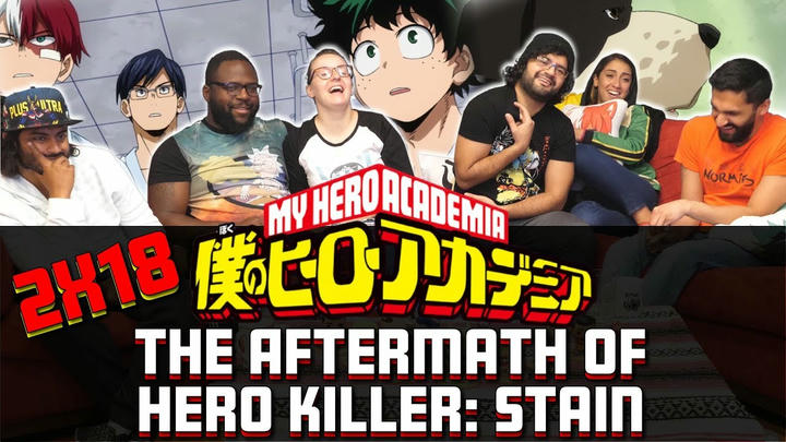 [Premium Access] My Hero Academia - 2x18 The Aftermath of Hero Killer: Stain - Group Reaction