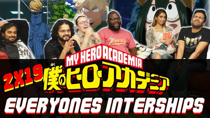 [Premium Access] My Hero Academia - 2x19 Everyone's Internships - Group Reaction