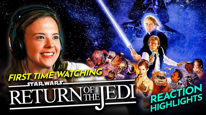 Mia absolutely adores RETURN OF THE JEDI (1983) Movie Reaction FIRST TIME WATCHING [Reissue]
