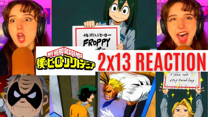 REACTING to *2x13 My Hero Academia* TIME TO PICK SOME NAME!! (First Time Watching) Shonen Anime