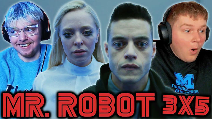 BEST EP YET?! Mr. Robot 3x5 REACTION - "eps3.5_kill-process.inc" | First Time Watching!