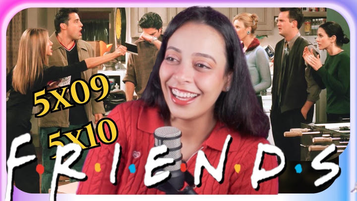 FRIENDS Season 5 Episodes 9 & 10| First time watching