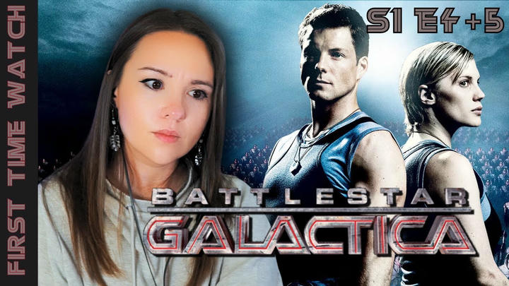 BATTLESTAR GALACTICA 1x4 & 5 | First Time Watching | REACTION / REVIEW