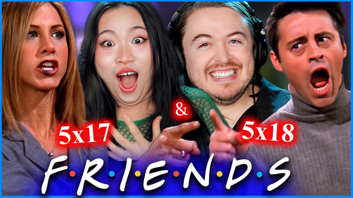 **INAPPROPRIATE KISS?!!** Friends Reaction S5 Episodes 17 & 18 : FIRST TIME WATCHING
