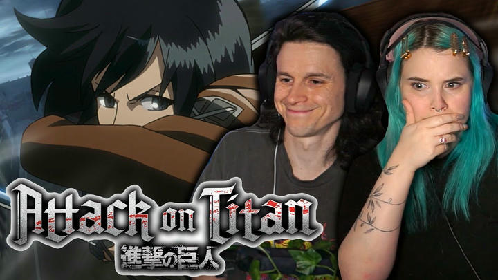 Mikasa will save us all | ATTACK ON TITAN S1 x E6 | Couple Reacts