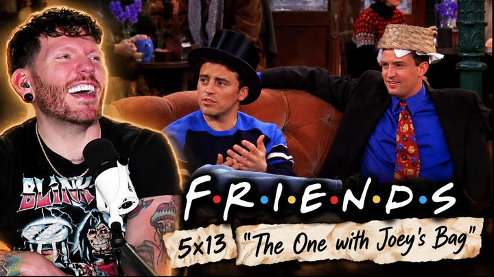 FIRST TIME WATCHING Friends 5x13 'The One with Chandler's Work Laugh' REACTION