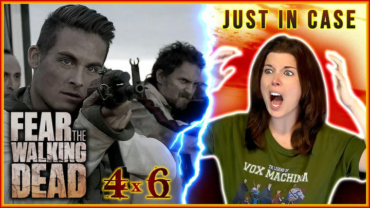 FEAR THE WALKING DEAD 4x6 REACTION!! "Just in Case" | SHOCKING ENDING!! I was so upset... 😭
