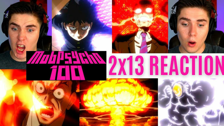 REACTING to *2x13 Mob Psycho 100* IT ALL ENDS!! (First Time Watching) Shonen Anime