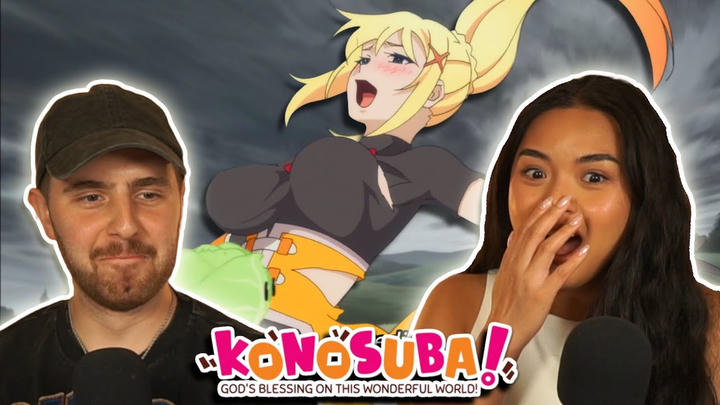 DARKNESS IS AN HONORABLE KNIGHT!! - Girlfriend Reacts To Konosuba Episode 3 REACTION!
