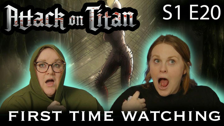Attack On Titan DUB | S1 E20 |"Erwin Smith" | FIRST TIME REACTION