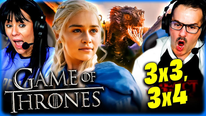 GAME OF THRONES SEASON 3 Episode 3 & 4 REACTION!! George R.R. Martin | A Song of Ice and Fire