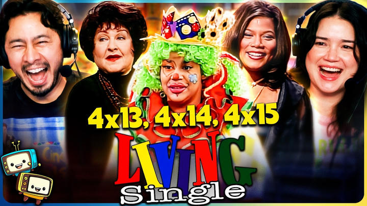 LIVING SINGLE (1996) 4x13, 4x14 & 4x15 REACTION! | First Time Watch | Queen Latifah