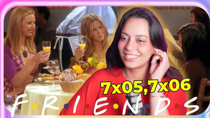 FRIENDS Season 7 Episodes 05 & 06| First time watching