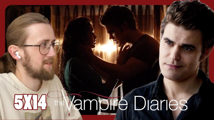 KATHERINE AND STEFAN?! - The Vampire Diaries 5X14 - 'No Exit' Reaction