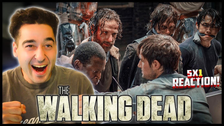 Film Student Watches THE WALKING DEAD s5ep1 for the FIRST TIME 'No Sanctuary' Reaction!