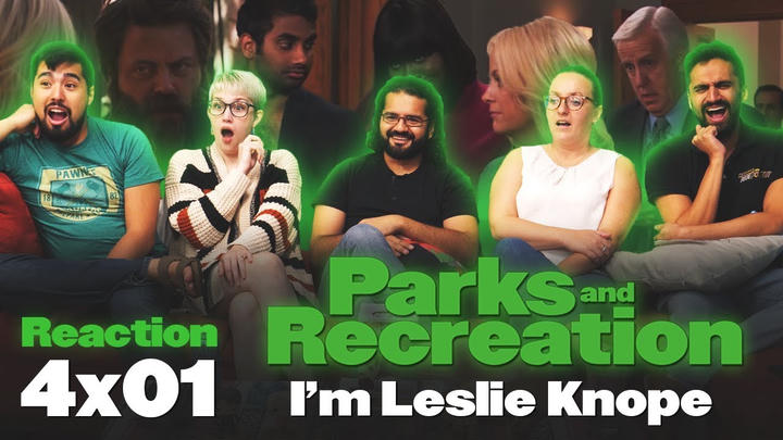 [Premium Access] Parks and Recreation - 4x1 I'm Leslie Knope - Group Reaction