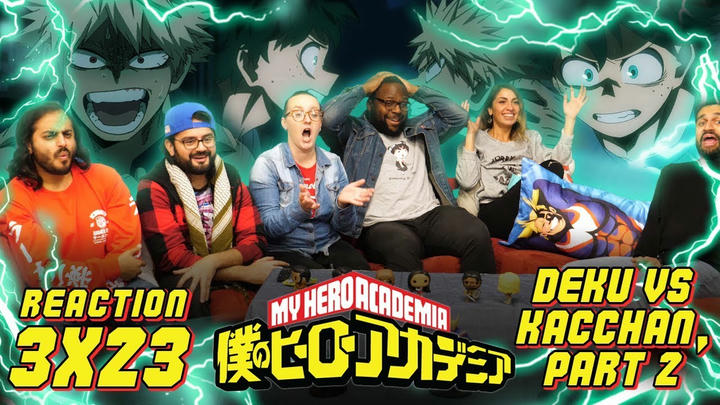 [Premium Access] My Hero Academia - 3x23 Deku vs Kacchan Part 2 - Group Reaction