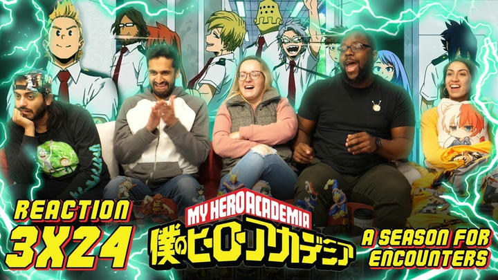 [Premium Access] My Hero Academia - 3x24 A Season for Encounters - Group Reaction
