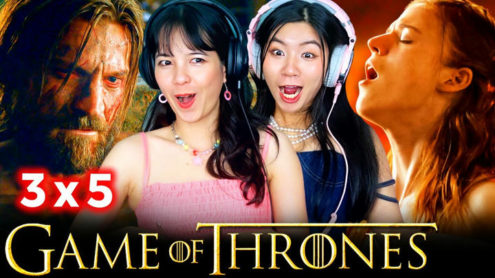 Foreign Girls React | Game of Thrones S3 Ep 5 "Kissed by Fire" | First Time Watch