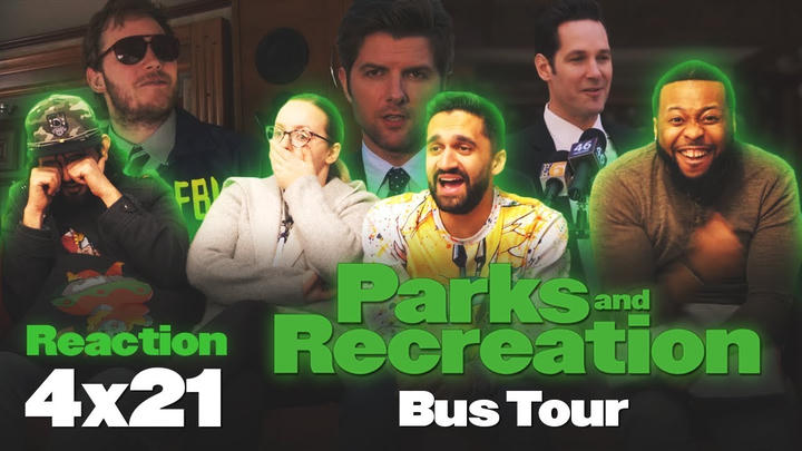 [Premium Access] Parks and Recreation - 4x21 Bus Tour - Group Reaction