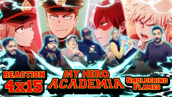 [Premium Access] My Hero Academia - 4x15 Smoldering Flames - Group Reaction