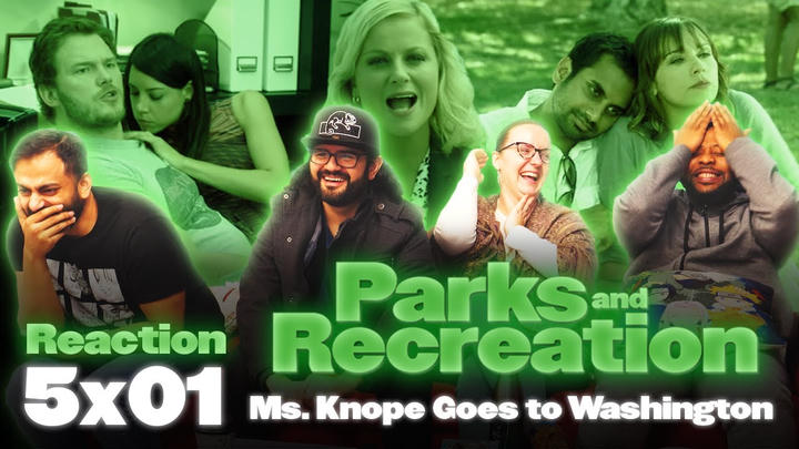 [Premium Access] Parks and Recreation - 5x1 Ms. Knope Goes to Washington - Group Reaction
