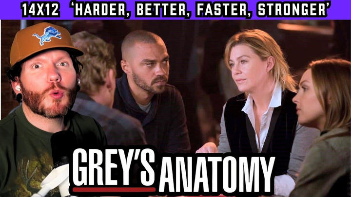 First time watching GREY'S ANATOMY 14x12 'Harder, Better, Faster, Stronger' REACTION
