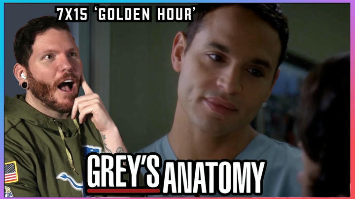First time watching Grey's Anatomy REACTION 7x15 'Golden Hour'