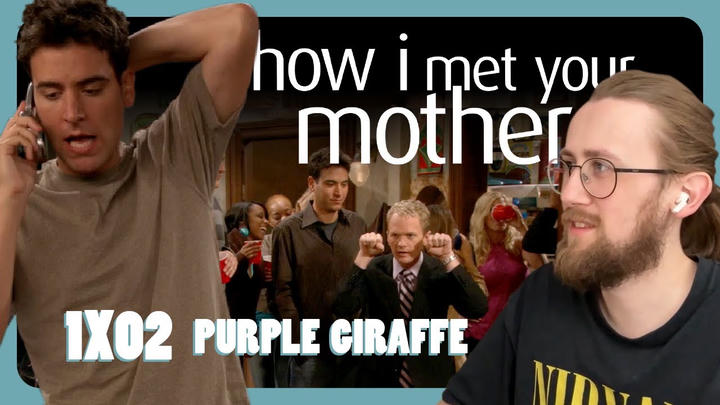 TED WANTS ROBIN! - How I Met Your Mother 1X02 - 'Purple Giraffe' Reaction