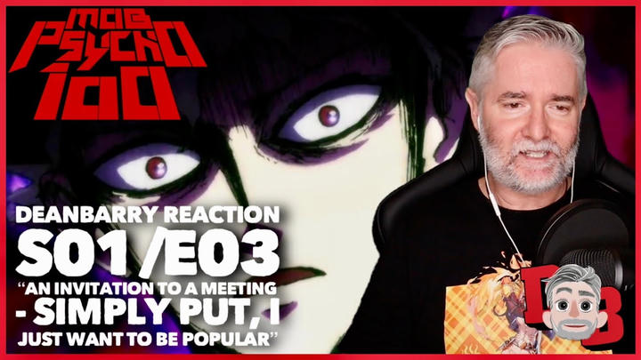 Mob Psycho 100 S01/E03 “An Invitation To A Meeting - Simply Put, I Just Want To Be Popular” TIMER REACTION