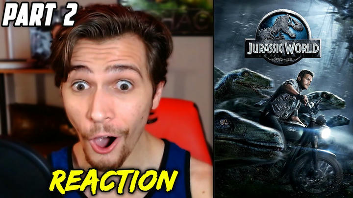 Jurassic World (2015) Movie REACTION!!! - Part 2 - (FIRST TIME WATCHING)
