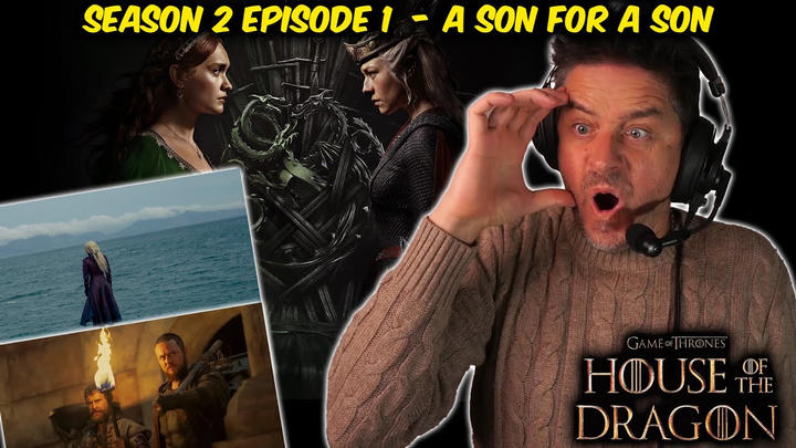 House of the Dragon 2x1 - A Son for a Son   (FIRST TIME WATCHING REACTION)