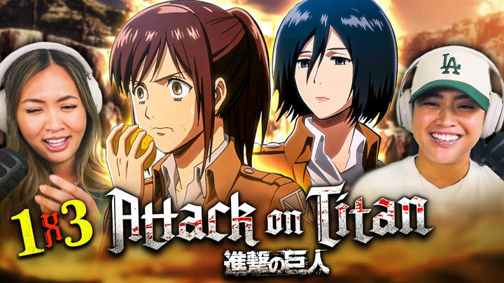 INTENSE TRAINING 💪🏻 Attack on Titan Season 1 Episode 3 | Reaction & Review