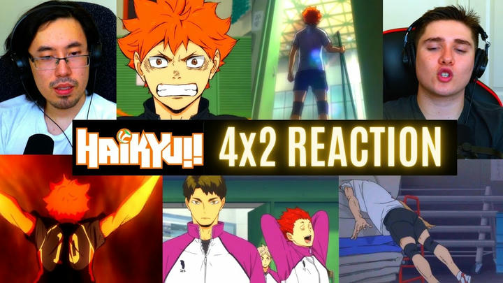 REACTING to *4x2 Haikyuu* HINATA STRUGGLES!! (First Time Watching) Sports Anime