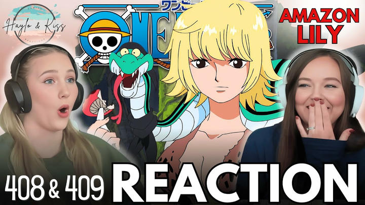 A PARADISE! 😂💖 | ONE PIECE | Reaction 408 & 409