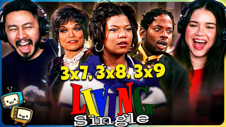 LIVING SINGLE (1995) 3x7, 3x8 & 3x9 REACTION! | First Time Watch | Queen Latifah | Kim Coles