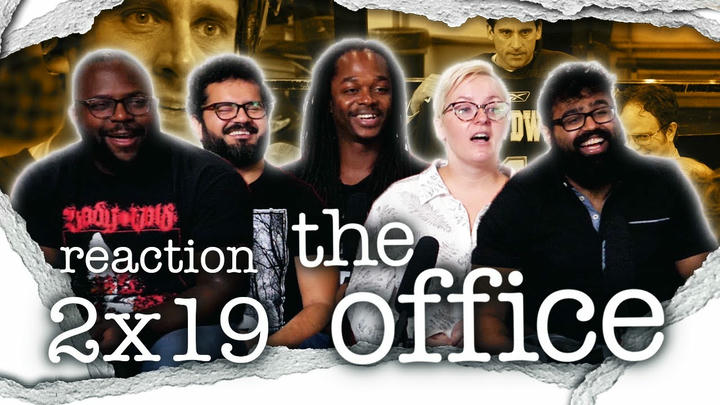 The Office - 2x19 Michael's Birthday - Group Reaction